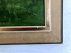 Ad van der Kop - Knotwilgen - Olieverf op doek, Fraai Ingelijst kopen? Bied vanaf 175!