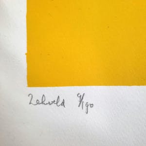 Jacob Zekveld - steendruk - Bierdrinker 9/190 - 1966 - Prent 190 - 21090 kopen? Bied vanaf 1!