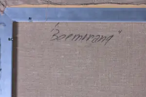 Alexander Vogels - Olieverf op doek, Boemerang- Ingelijst (Groot) kopen? Bied vanaf 350!