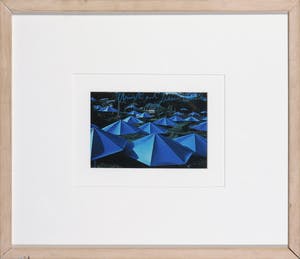 Christo - Handgesigneerde artcard The Umbrella's kopen? Bied vanaf 1!