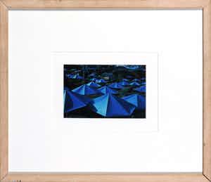 Christo - Handgesigneerde artcard The Umbrella's verkocht voor € 1!