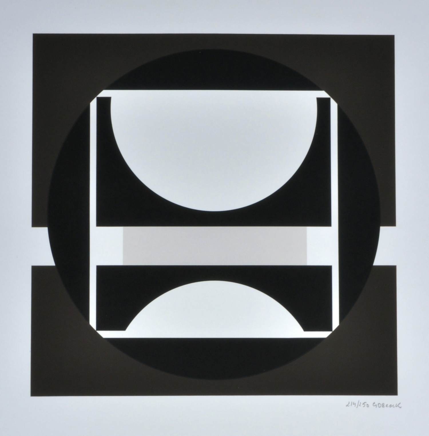 Gilbert Decock - Zeefdruk - Gesigneerd - 54x42 cm - 1977 kopen? Bied vanaf 150!
