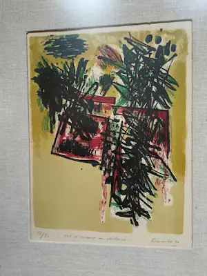 Corneille - 1960 - Vol d'oiseaux au printemps - Ook in het Stedelijk Museum Amsterdam kopen? Bied vanaf 699!