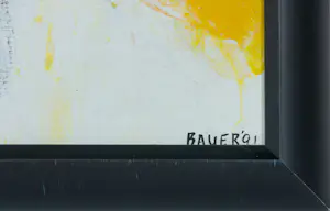 Menno Bauer - Acryl op doek, Gekozen verwarring - Ingelijst kopen? Bied vanaf 50!