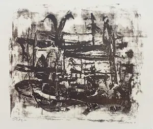 Wim Motz - Barcelona, monotype kaufen? Bieten Sie von 40!