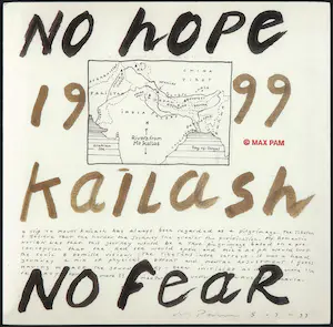 Max Pam - Gesigneerd boek - No hope No fear 1999 Kailash kopen? Bied vanaf 1!