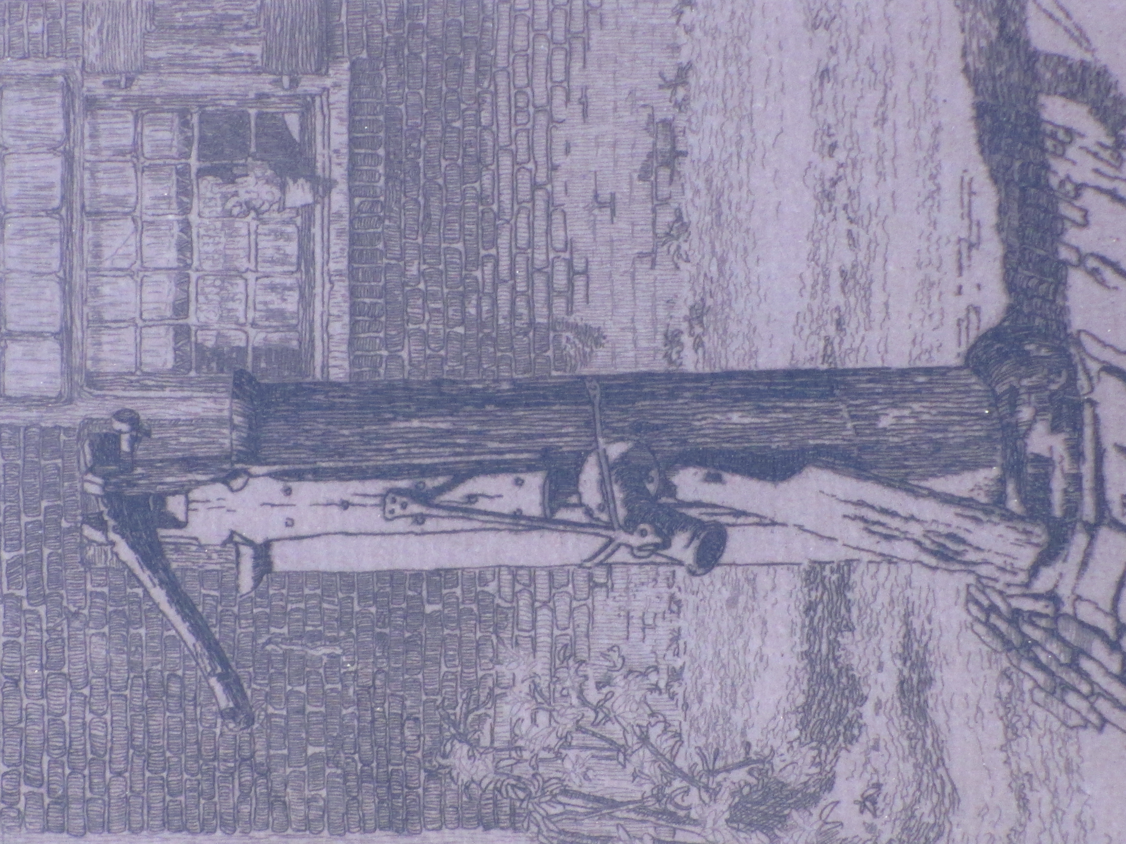 Fredericus Johannes van der Waal - Dorpspomp Laren - Ets 1912 kopen? Bied vanaf 1!