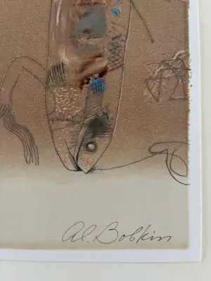 Alexander Bobkin - Uniek werk - Gemengde techniek - 1993 kopen? Bied vanaf 225!