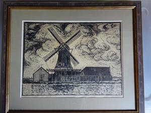 Willem Karel Rees - Molen "De Bonte Hen". kopen? Bied vanaf 40!