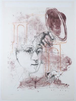 Uwe Poth - Litho, Rembrandt - Ingelijst kopen? Bied vanaf 40!