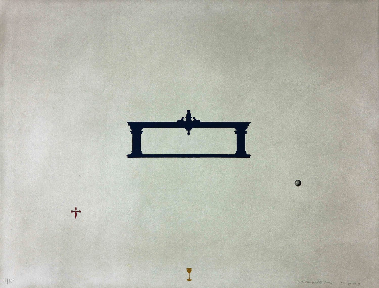 Peter Jordaan - Zeefdruk, Zonder titel kopen? Bied vanaf 1!