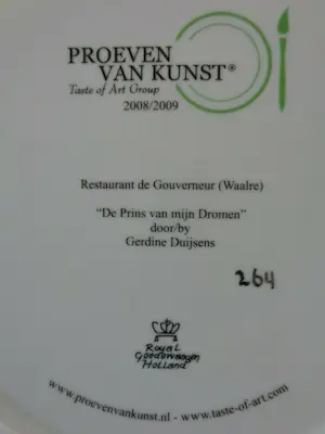 Gerdine Duijsens-Kroeze - MIJN PRINS / PORSELEINEN BORD / D=31.5cm kopen? Bied vanaf 35!