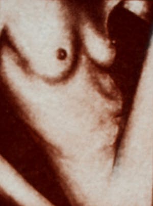 Niet of onleesbaar gesigneerd - Ets: naakte dame kopen? Bied vanaf 1!