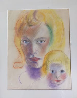 Niet of onleesbaar gesigneerd - Moeder en kind kopen? Bied vanaf 1!