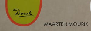 Cesar Domela - en Maarten Mourik - Lot van twee zeefdrukken met een gedicht kopen? Bied vanaf 1!