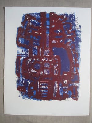 Wim Motz - Litho kopen? Bied vanaf 45!