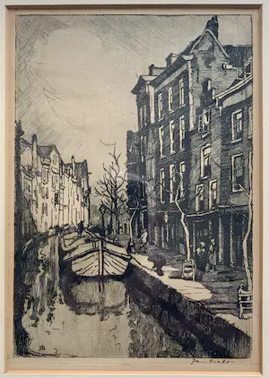 Jan Sirks - Spui Rotterdam, omstreeks 1910 kopen? Bied vanaf 30!
