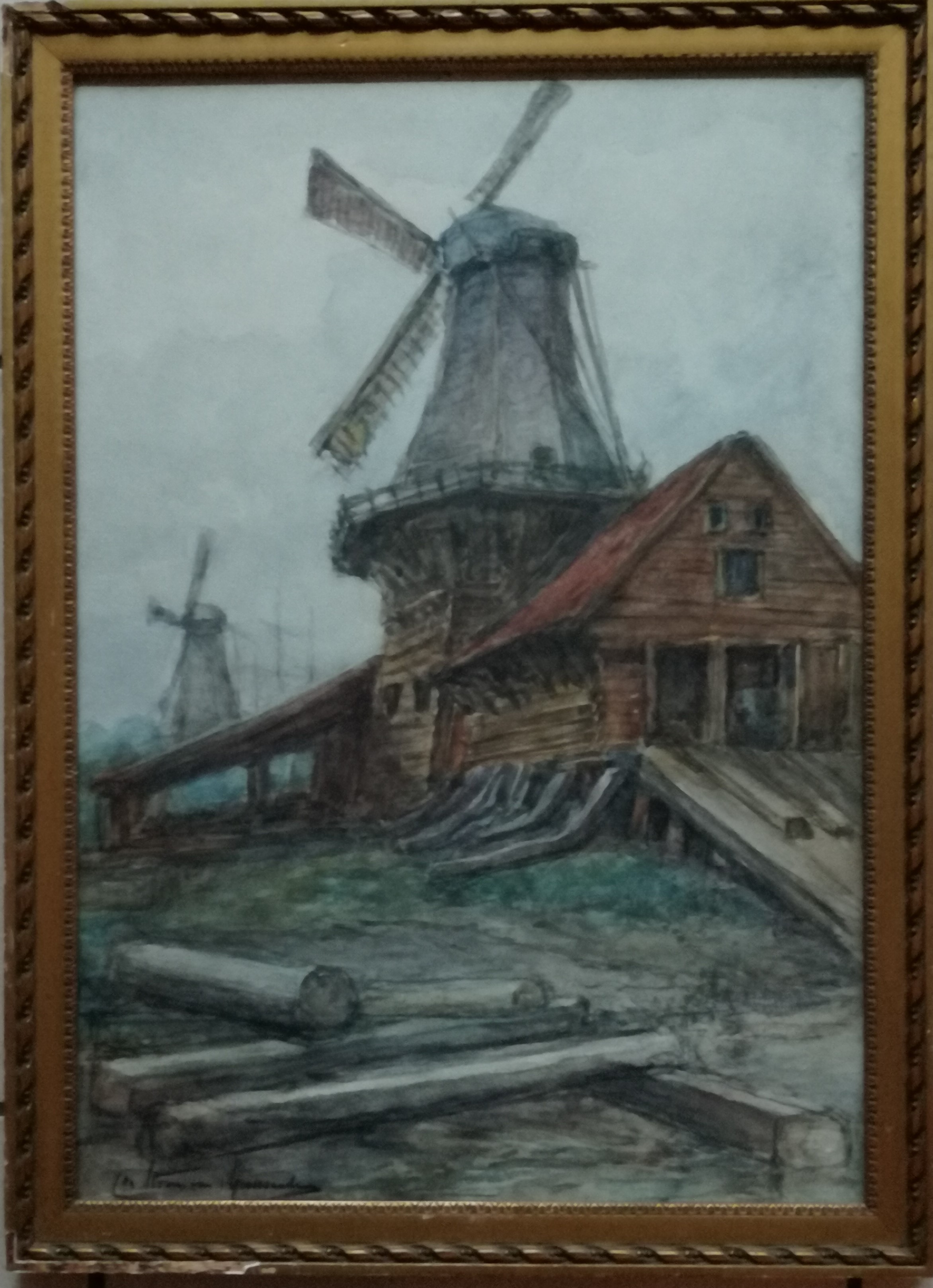 Carel Nicolaas Storm van 's-Gravesande - Houtzaagmolen kopen? Bied vanaf 150!