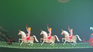 Willem Westbroek - Kleuren zeefdruk. Titel, "De Rijtoer". kopen? Bied vanaf 60!