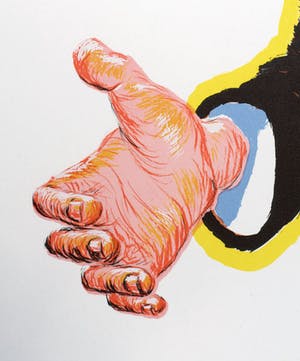 Roger Raveel - Reikende hand kopen? Bied vanaf 650!