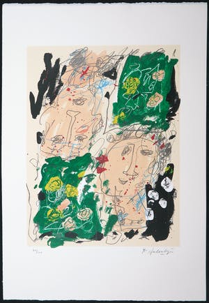 Kees Salentijn - Zeefdruk, Vestidos II kopen? Bied vanaf 1!