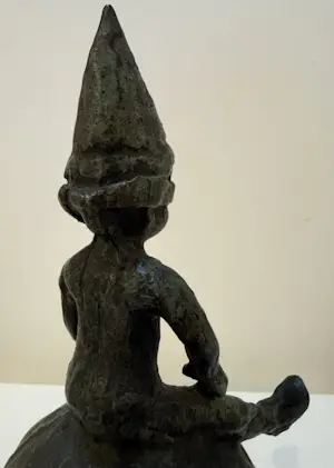 Nicolas Dings - Bronzen sculptuur | 'JA en NEE (regeren de wereld)' | 1998 kopen? Bied vanaf 550!