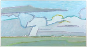 Paul Overhaus - Olieverf op board, Landschap - Ingelijst kopen? Bied vanaf 70!