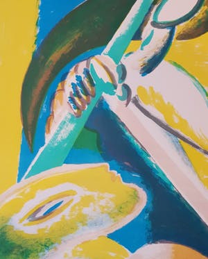 Jorg Reme - Zonder titel - gesigneerd - 1989 - 20ex. kopen? Bied vanaf 1!