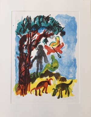 Jan Sierhuis - Zomer & Herfst (2 kunstwerken) kopen? Bied vanaf 20!