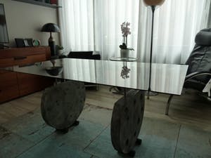 Niet of onleesbaar gesigneerd - Exclusieve design tafel kopen? Bied vanaf 1!