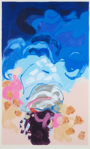 Henk van Vessem - Zeefdruk, Twenty Four Hours III - Ingelijst kopen? Bied vanaf 10!
