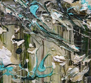 Koen Delaere - Acryl en alkyd op doek, Compositie zonder titel - Ingelijst kopen? Bied vanaf 3000!