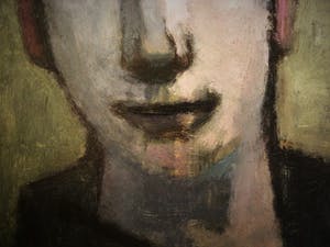 Jan Battermann - Amsterdam 1954 -Ingetogen olieverf "Zelfportret in avondsfeer" gesigneerd kopen? Bied vanaf 30!