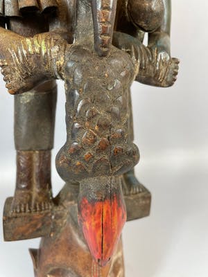 Yoruba - African Yoruba Gelede passport head mask - Nigeria kopen? Bied vanaf 45!