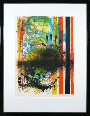 Sam Middleton - Litho, Zonder titel verkocht voor € 1!