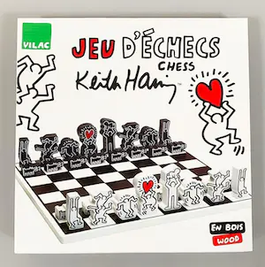 Keith Haring - Limited Edition Schaak spel / Chess Game made by Vilac France kopen? Bied vanaf 80!