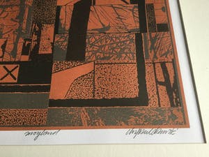 Christiaan Paul Damste - Moyland & Muur | 2 kleurenlitho's - ingelijst kopen? Bied vanaf 49!