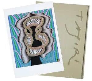 Shinkichi Tajiri - zeldzame knoop ‘KOAN I’ - gesigneerde computerprint - incl. originele bewaarmap kopen? Bied vanaf 125!