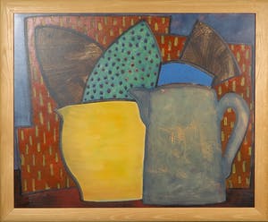 Wil Klaassen - Olieverf op papier, ''37-59'', Ingelijst kopen? Bied vanaf 1!