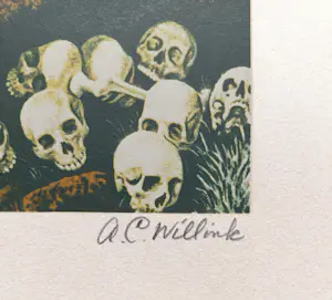 Carel Willink - Tate Gallery verplaatst, zeefdruk (groot) kopen? Bied vanaf 375!