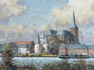 Willem Heytman - Gezicht op Kampen kopen? Bied vanaf 750!