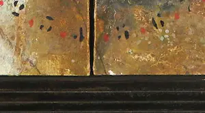 Jorge Soler - Gemengde techniek op doek, Geste (tweeluik) - Ingelijst kopen? Bied vanaf 50!