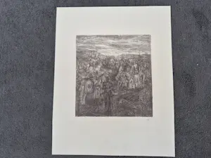Marius Bauer - 10x litho - Carel ende Elegast, gemonogrameerd kopen? Bied vanaf 250!