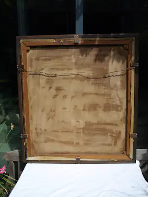 Josefa Tepe - Olieverf op doek , Aronskelken , bloemstilleven - ingelijst 102 x 94 cm. kopen? Bied vanaf 500!