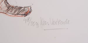 Kees Verkade - Litho, Charlie Rivel kopen? Bied vanaf 10!