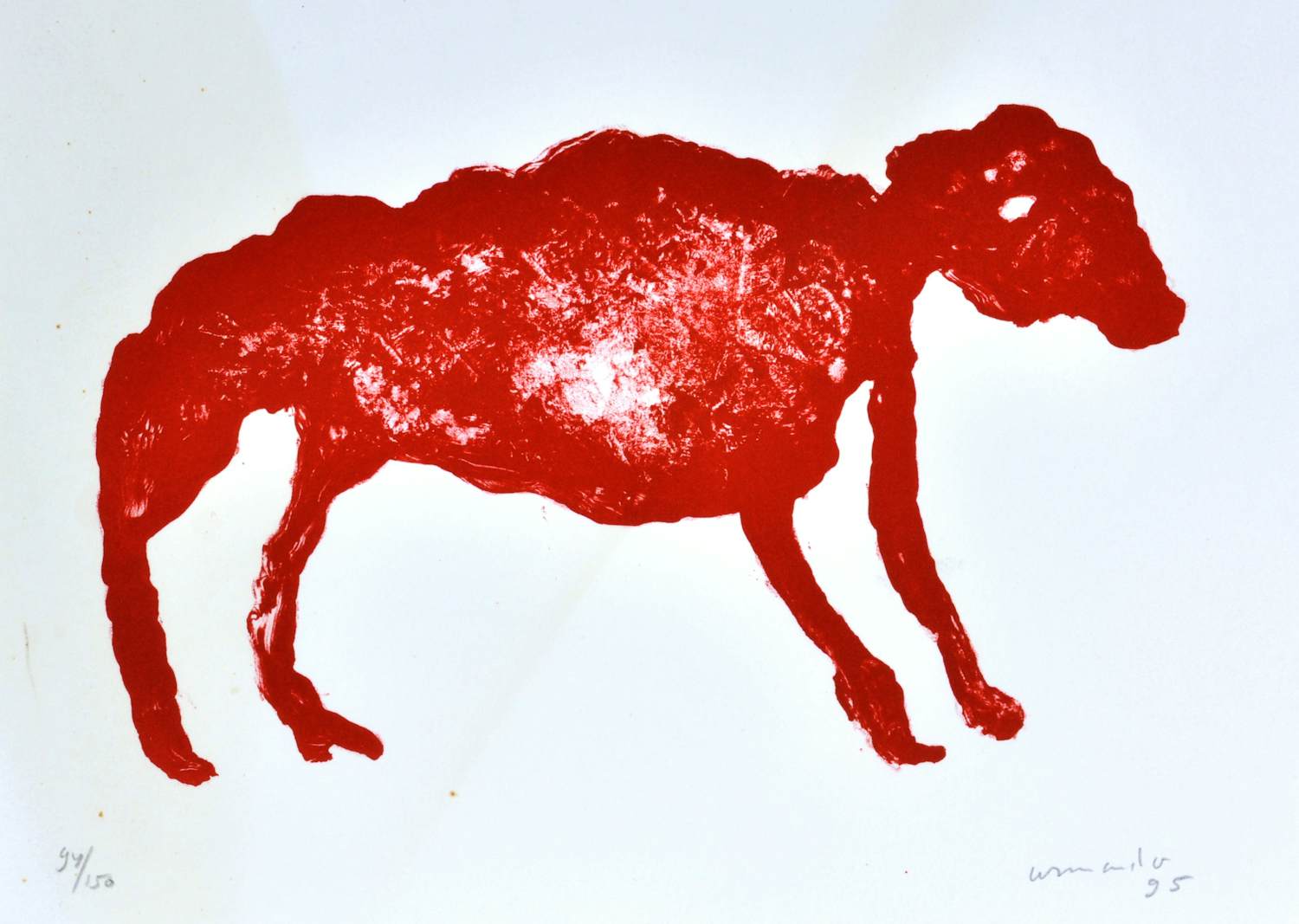 Armando - Das Tier - Litho - Gesigneerd - 21x29,5 cm - 1995 kopen? Bied vanaf 250!