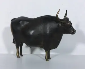 Hetty Heyster - Brons, Banteng stier kopen? Bied vanaf 500!