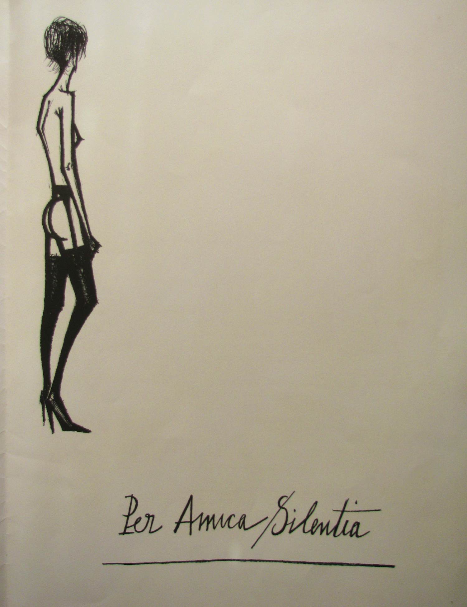 Bernard Buffet - Nu en jarretelles, Per Amica Silentia, 1970 kaufen? Bieten Sie von 400!
