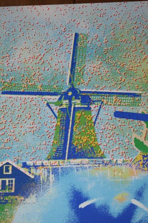 Henk van der Vet - Zeefdruk - Techniek kopen? Bied vanaf 40!