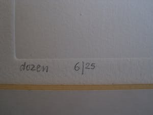 Joop Vegter - Hoogwaardige minimalistische Mezzotint "Dozen" oplage 25 ex. gesigneerd kopen? Bied vanaf 10!